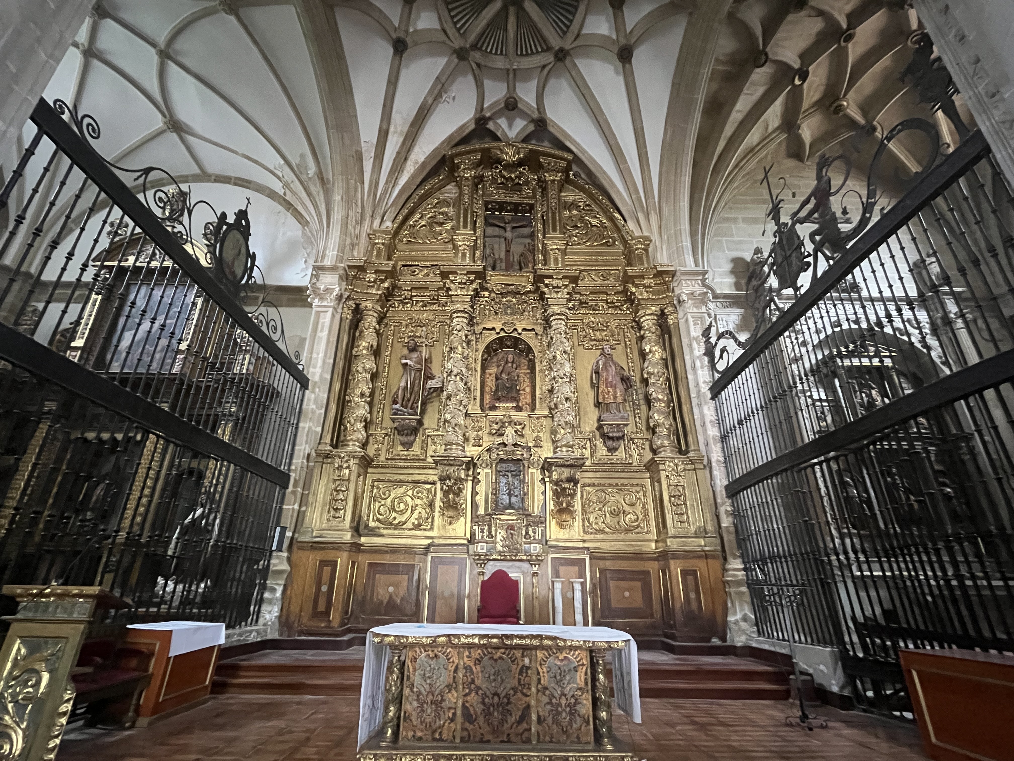 Restauración del Retablo de la Iglesia de Santa María 